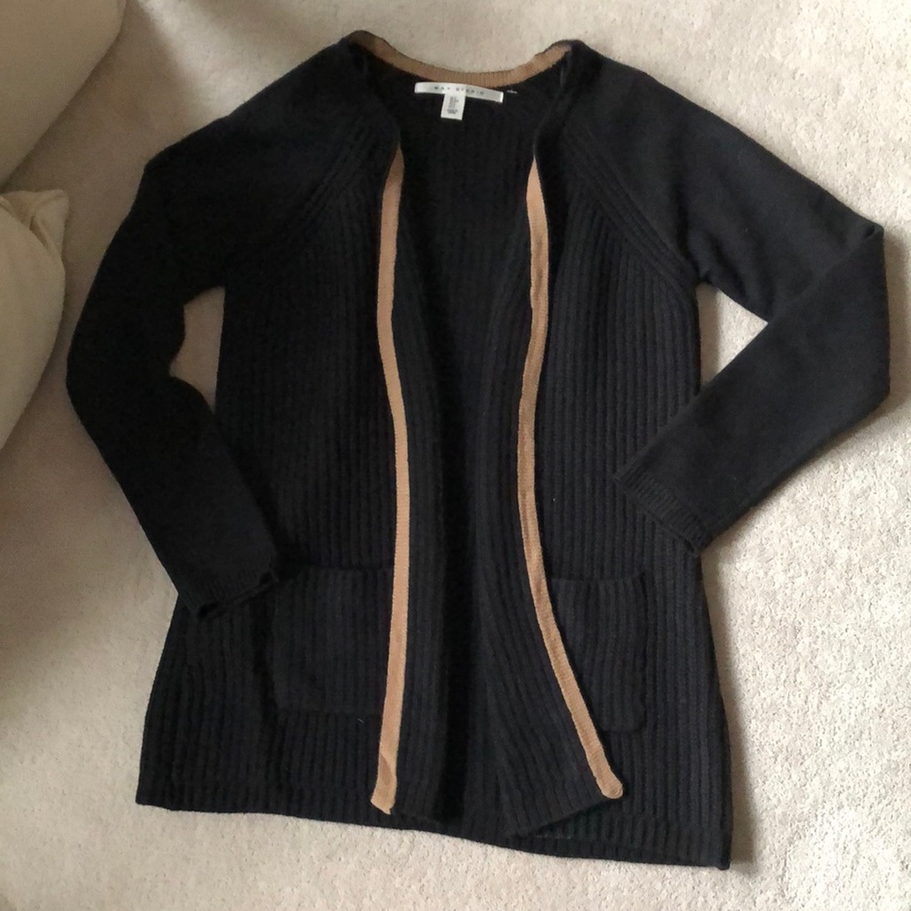 Max studio long knit cardigan!
